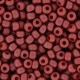 Miyuki rocailles Perlen 8/0 - Matted opaque terra cotta 8-2315